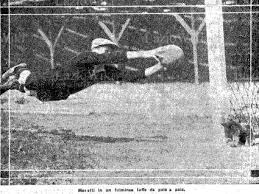 Guido Masetti, Calciatore Italiano e campione del mondo nel 1934 e 1938, come terzo portiere. Detto Ciancicone , considerato eroe del Testaccio a giocato nelle squadre di Verona e Roma. E nel luglio 2015 viene inserito nella hall of fame del' AS Roma, entrando nella legenda della Roma.